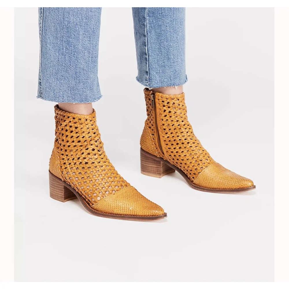 Free People in the loop woven bootie